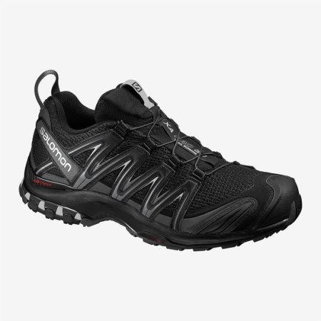 Scarpe Trail Running Salomon XA PRO 3D WIDE Uomo Nere IT 4-U96